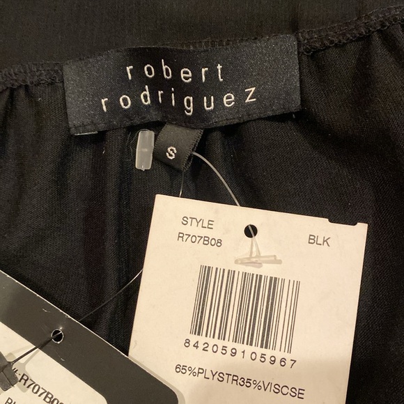 Robert Rodriguez gorgeous top, silk sheer sleeves, very elegant, size S - Picture 12 of 16